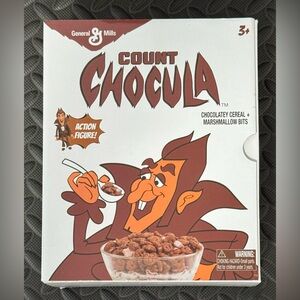 Jada Toys General Mills‎ Cereal Count Chocula 6" Plastic Toy Action Figure